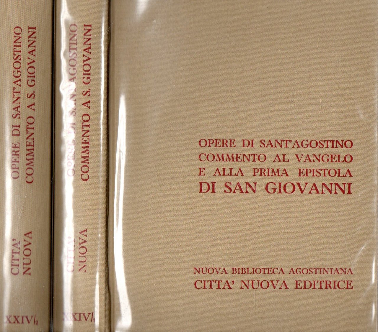 Opere di Sant'Agostino commento al Vangelo e alla prima epistola …