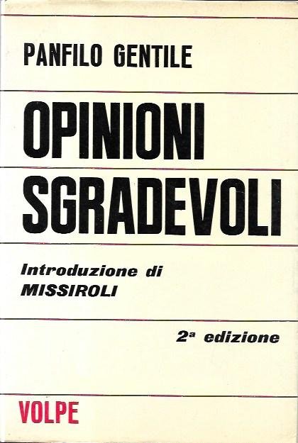 Opinioni sgradevoli