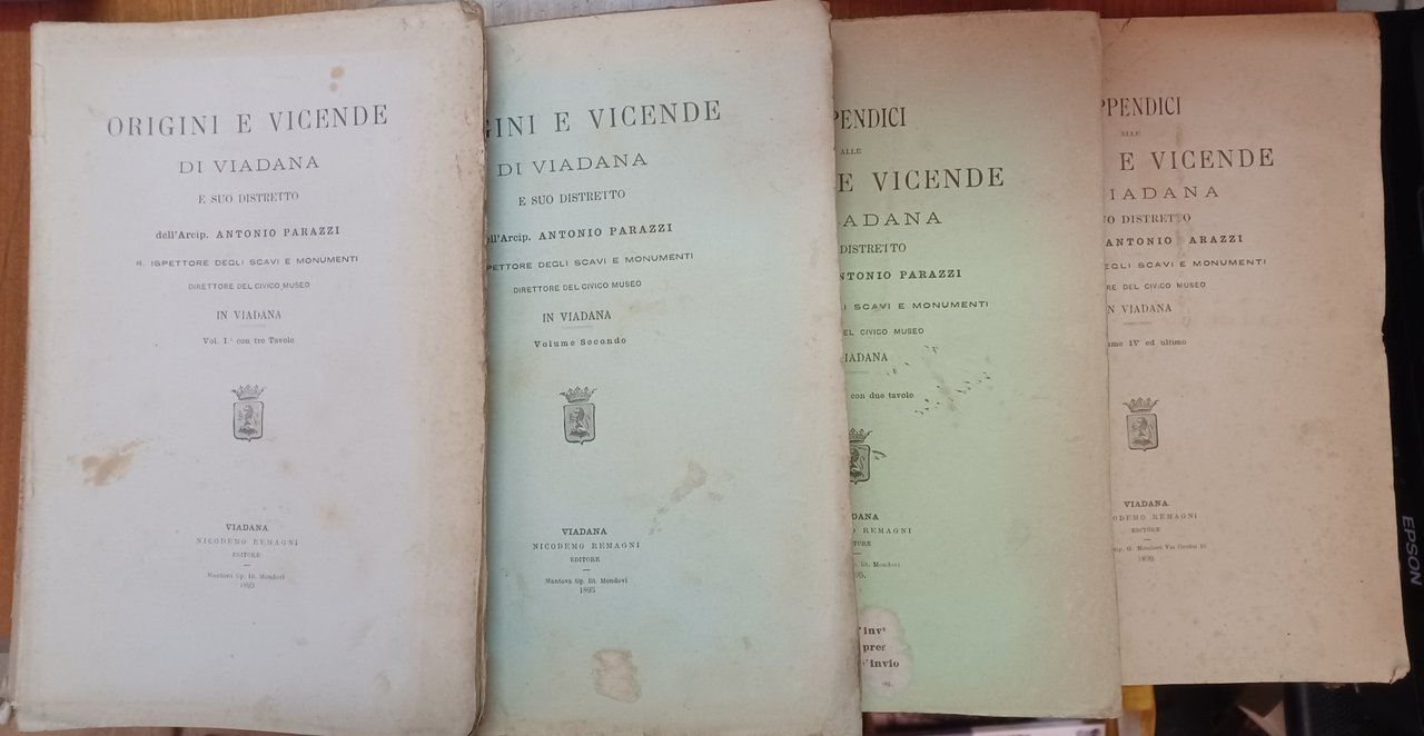 Origini e vicende di Viadana e suo distretto dell' Arcip. …