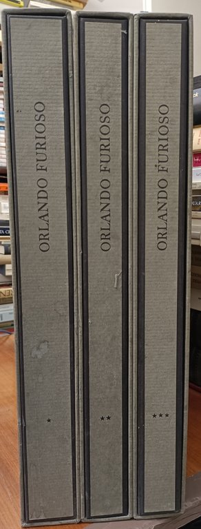 Orlando Furioso (3 vol. in cofanetto)