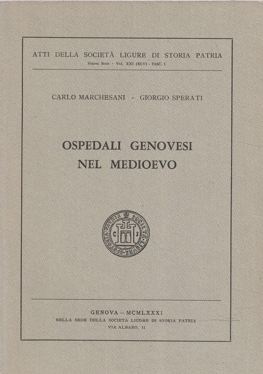 Ospedali genovesi nel Medioevo
