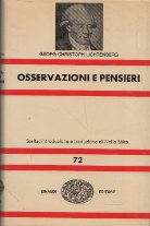 Osservazioni e pensieri