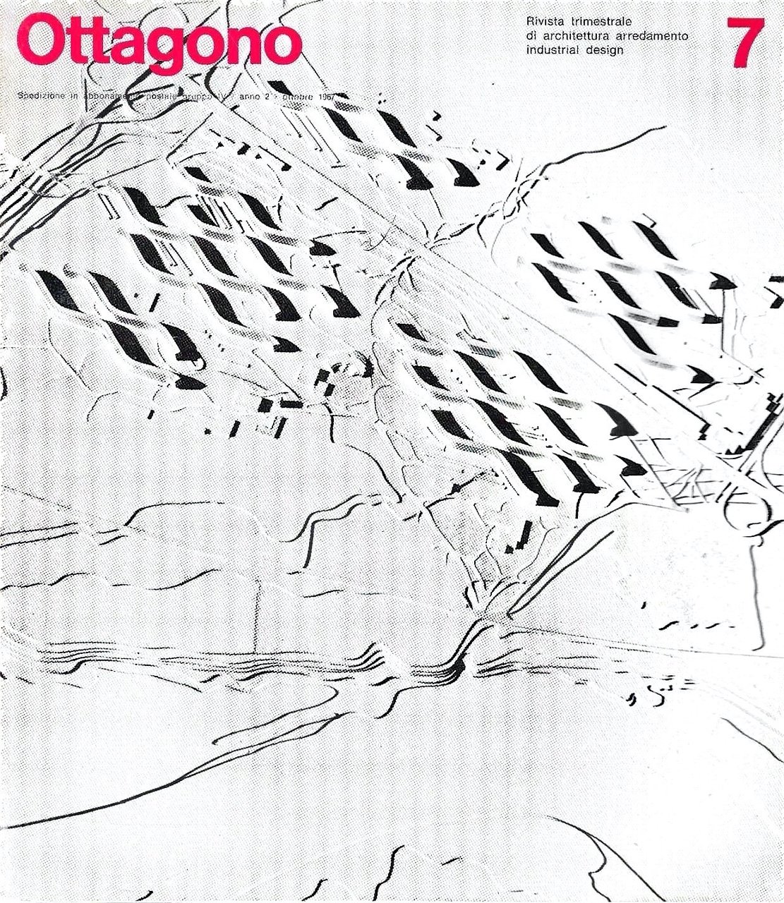 Ottagono n^ 7 - Rivista trimestrale di architettura, arredamento, industrial … | Immagine principale