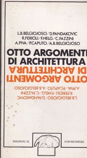 OTTO ARGOMENTI DI ARCHITETTURA | Immagine principale