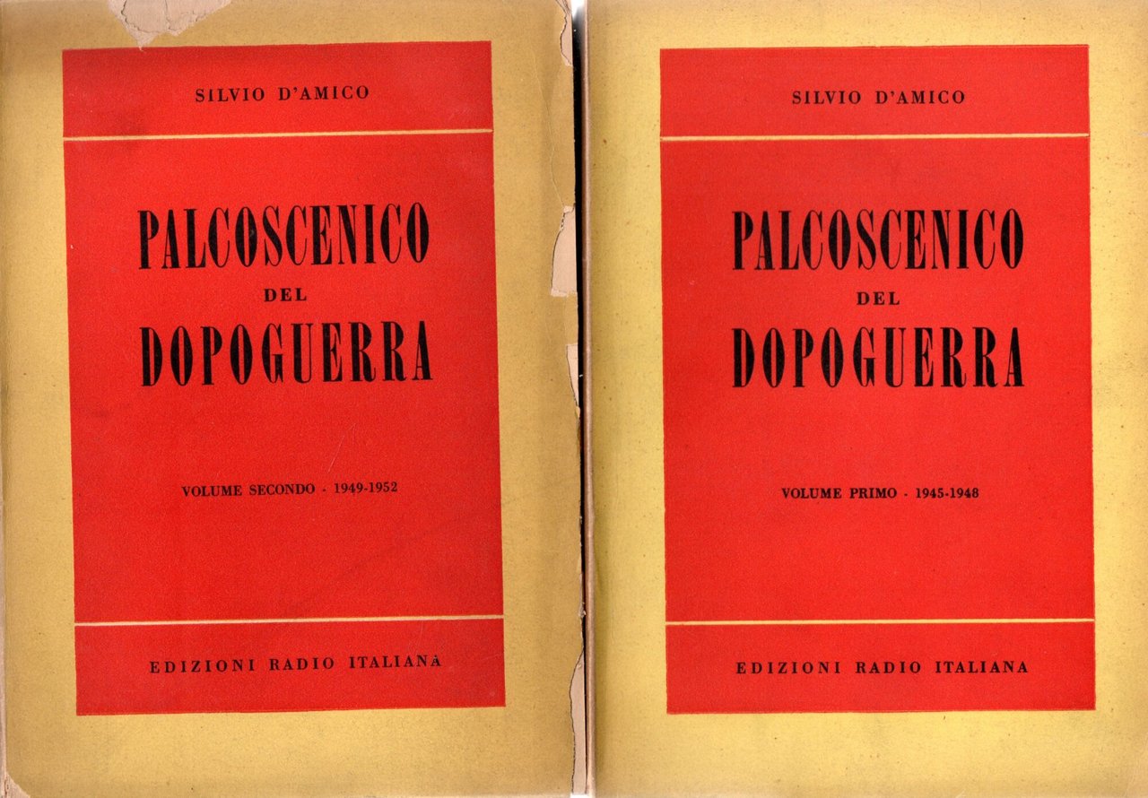 Palcoscenico del Dopoguerra (2 vol.)