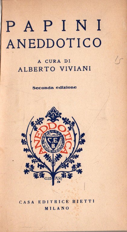 Papini aneddotico | Immagine Gallery 4