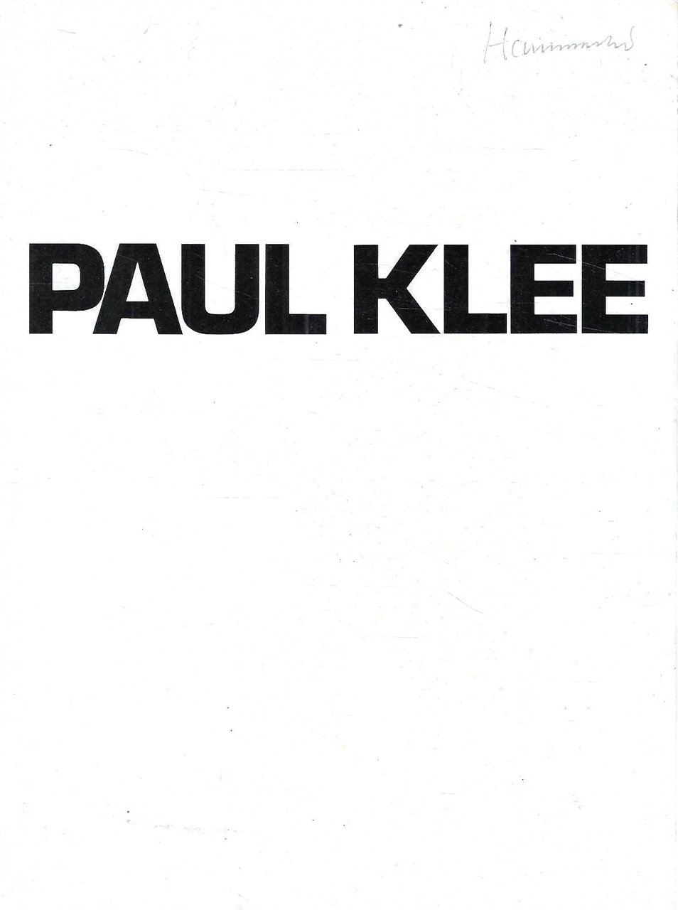 Paul Klee (Catalogo della Mostra - Olanda, 1974) | Immagine principale