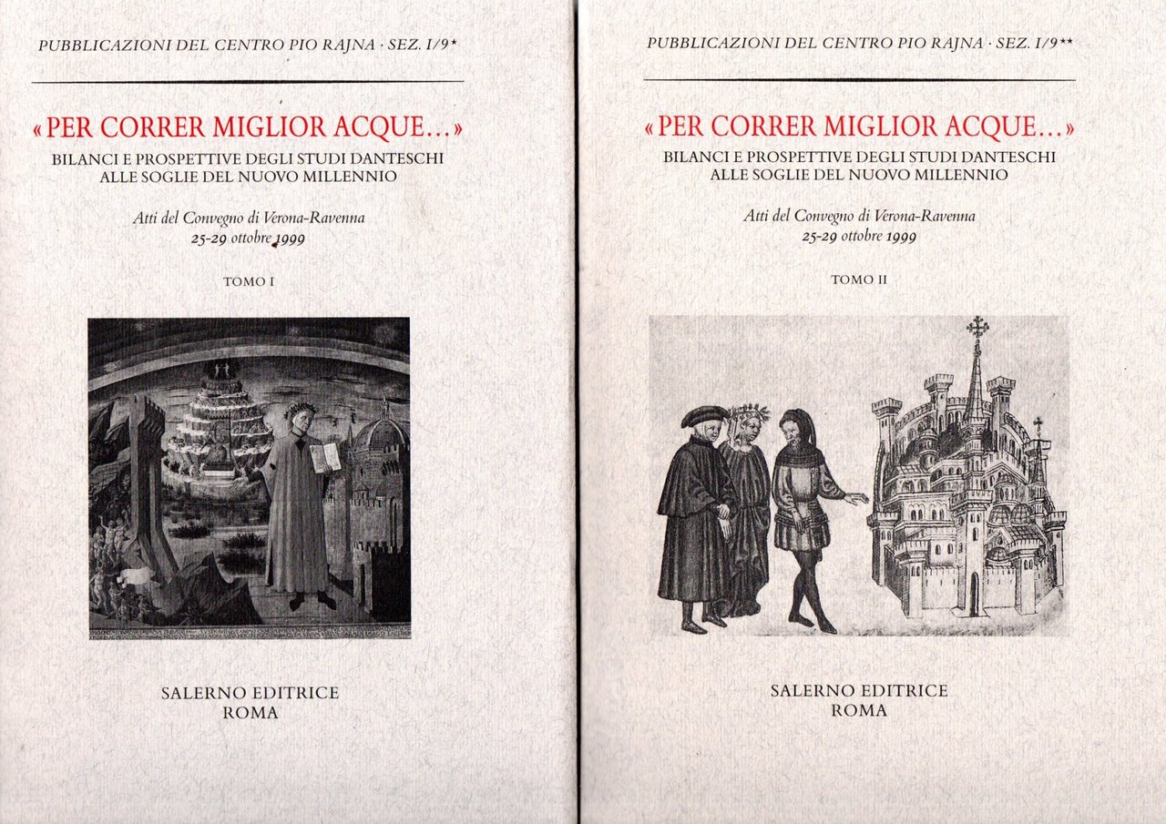 Per correr miglior acque... Bilanci e prospettive degli studi danteschi … | Immagine principale