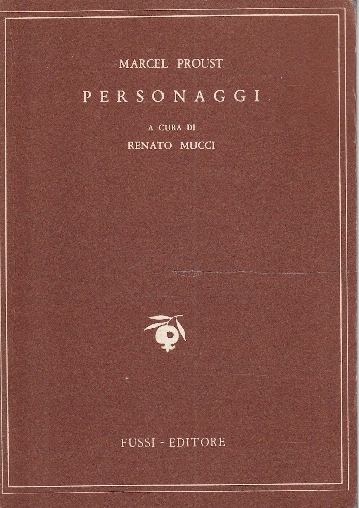 Personaggi di Marcel Proust (a cura di Renato Mucci)