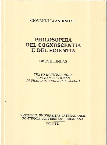 Philosophia del cognoscentia e del scientia: Breve lineas | Immagine principale