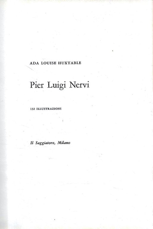 Pier Luigi Nervi