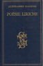 Poesie liriche