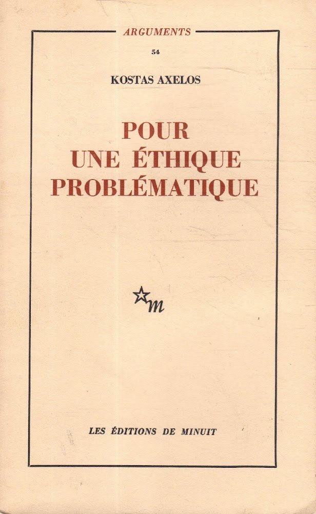 Pour une éthique problématique