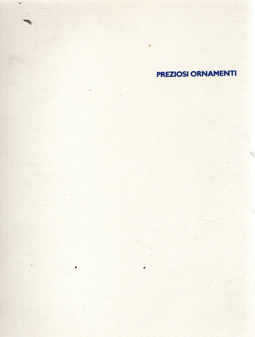 Preziosi Ornamenti | Immagine principale