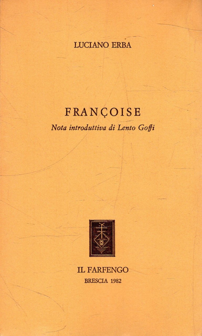 Prima edizione autografata! Francoise