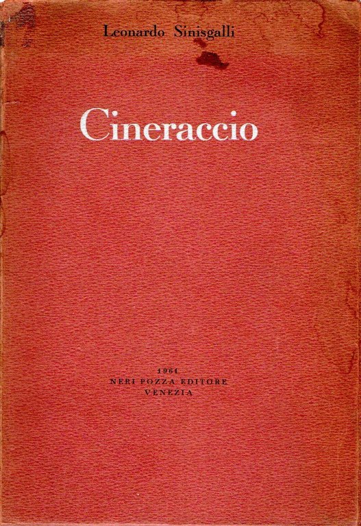 Prima Edizione! Cineraccio