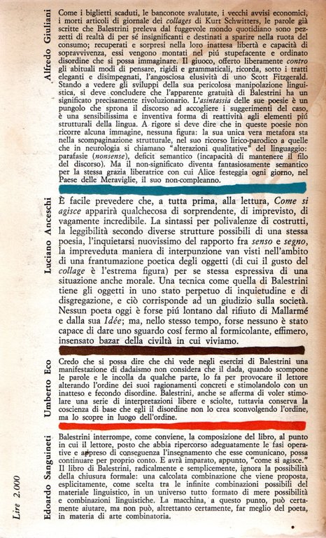 Prima Edizione! Come si agisce | Immagine Gallery 2