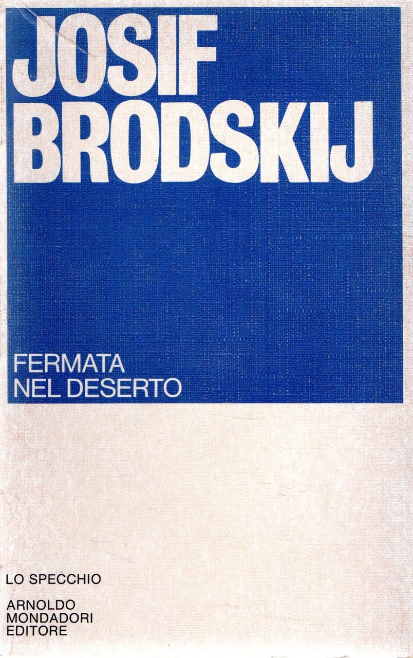 Prima Edizione italiana! Fermata nel deserto | Immagine principale