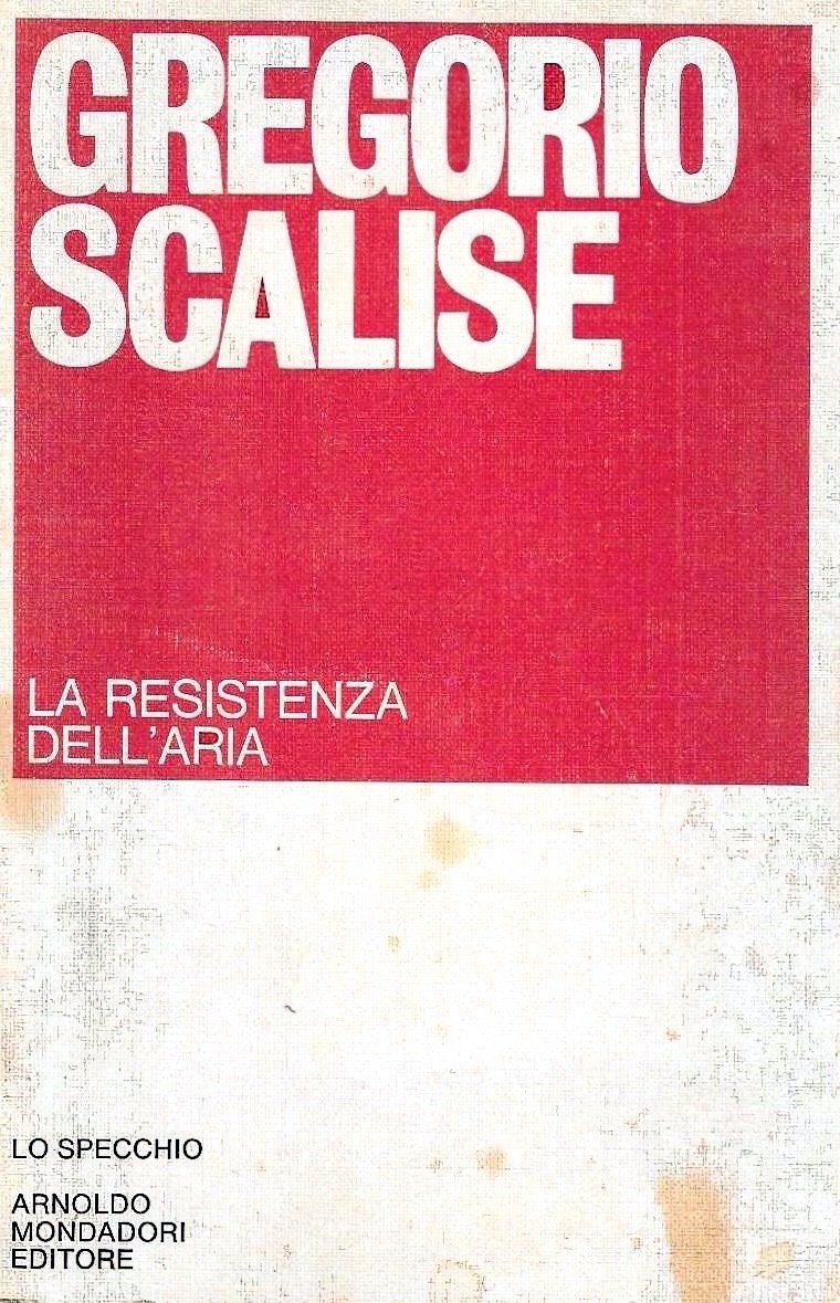 Prima Edizione ! La resistenza dell'aria