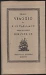 Primo viaggio di F. Le Vaillant nell'interno dell'Africa. | Immagine principale