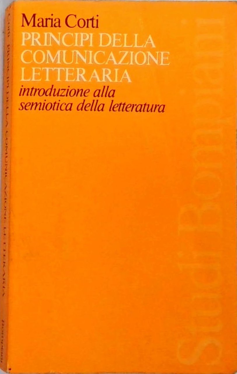 Principi della comunicazione letteraria | Immagine principale