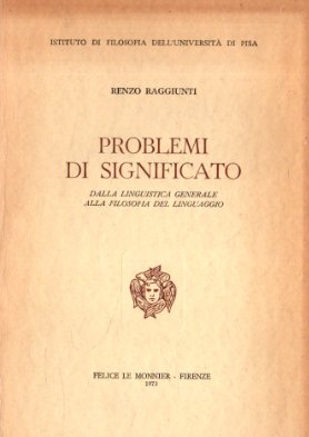 Problemi di significato