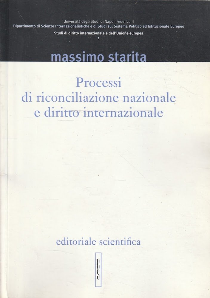 Processi di riconciliazione nazionale e diritto internazionale
