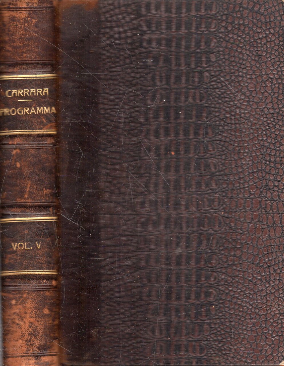 Programma del Corso di diritto Criminale dettato nella R. Università …