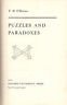 Puzzles and paradoxes | Immagine principale