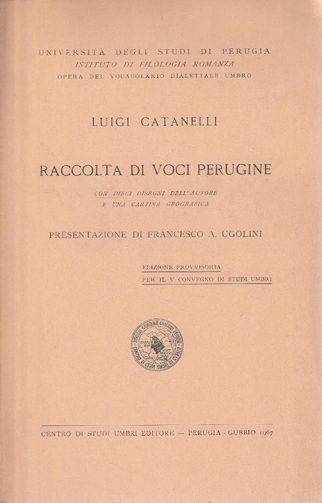 Raccolta di voci perugine