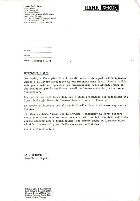 Rarissimo!! Xerografia : Documentazione sull'uso creativo delle macchine Rank Xeror | Immagine Gallery 3