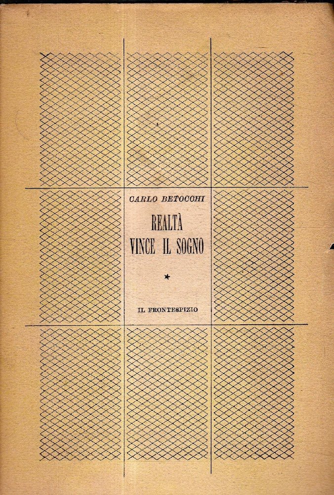 Realtà vince il Sogno. Poesie