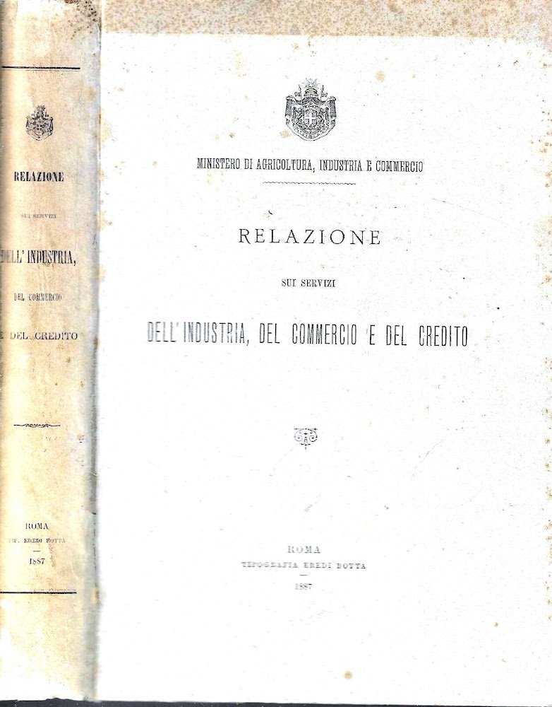 Relazione sui servizi dell'industria, del commercio e del credito