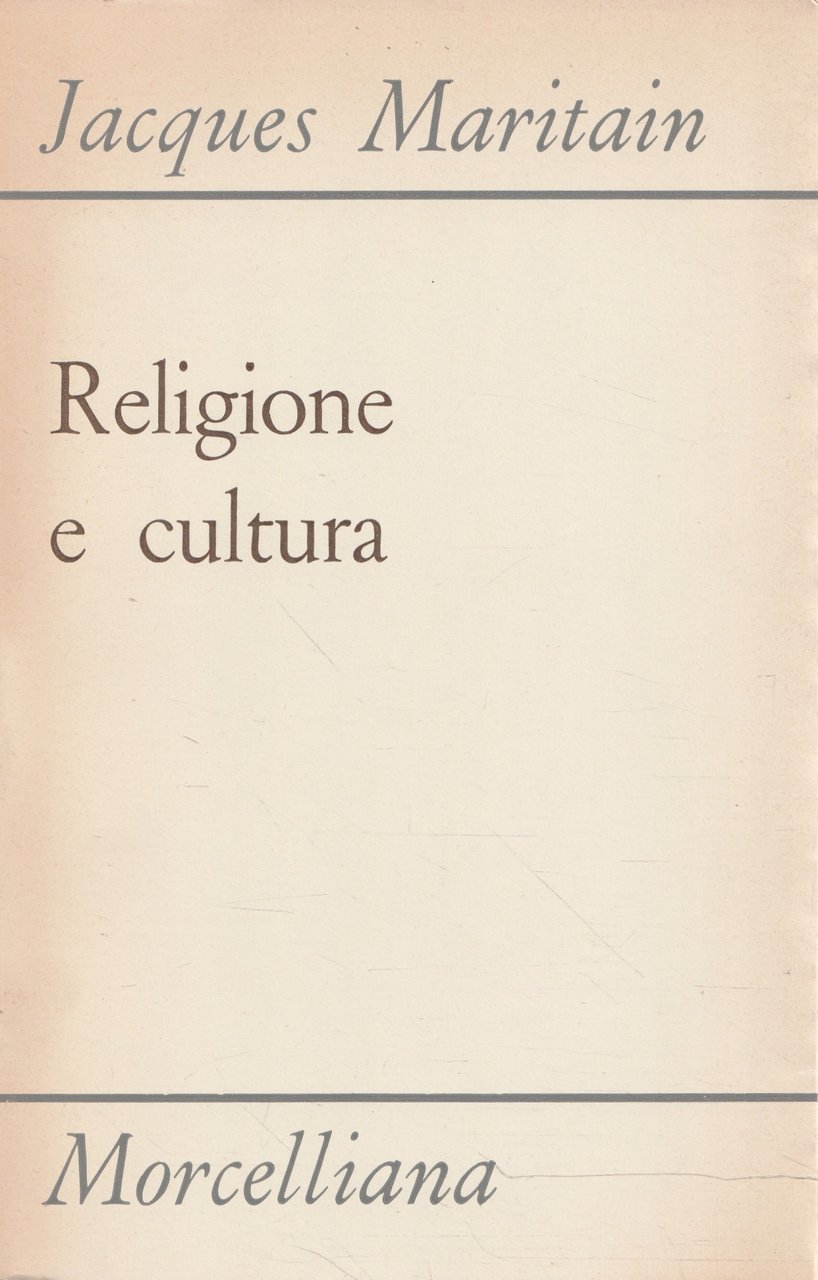 Religione e cultura