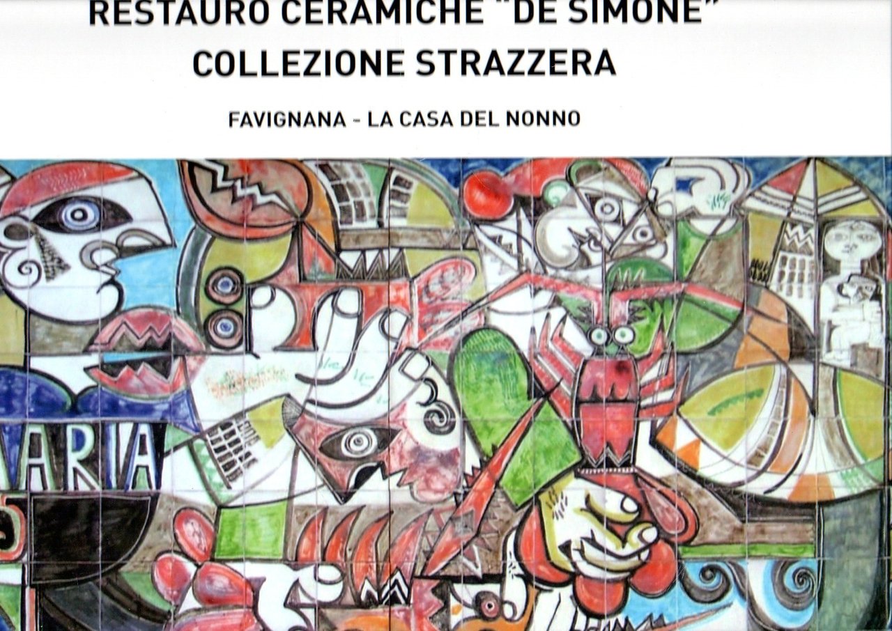 Restauto ceramiche "De Simone" collezione strazzera. Favignana - La casa …