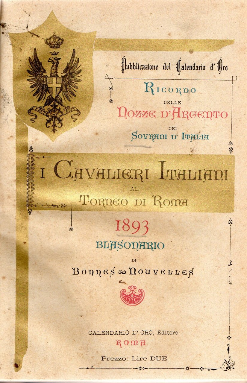 Ricordo delle nozze d'argento dei sovrani d'Italia. Cavalieri italiani al … | Immagine principale