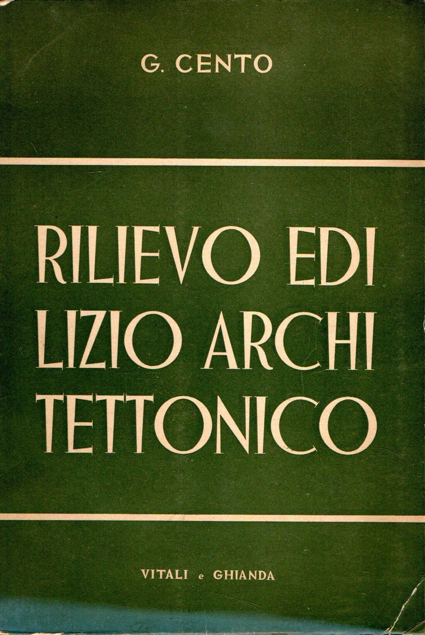 Rilievo edilizio architettonico