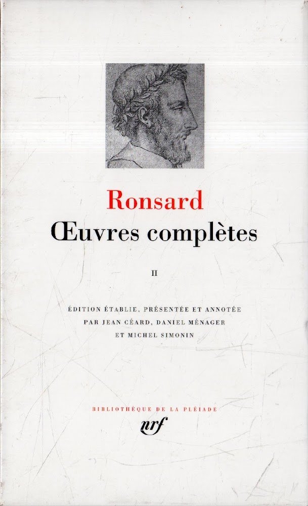 RONSARD. OEUVRES COMPLETES T. Tome 2