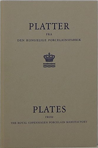 Royal Copenagen dal 1888 al 1970. Den Kongelige Porcelainsfabriks Platter. … | Immagine principale