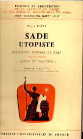 Sade utopiste