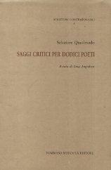 Saggi critici per dodici poeti