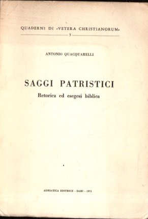 Saggi patristici