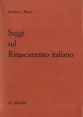 Saggi sul Rinascimento italiano