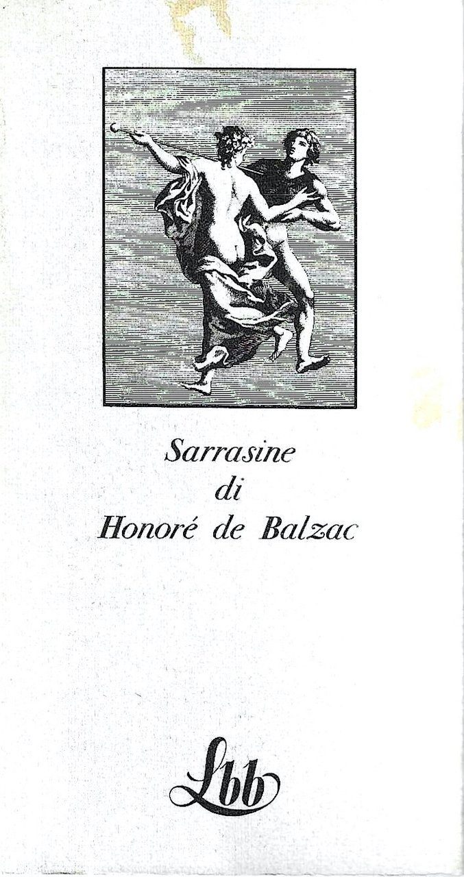 Sarrasine di Honoré de Balzac | Immagine principale