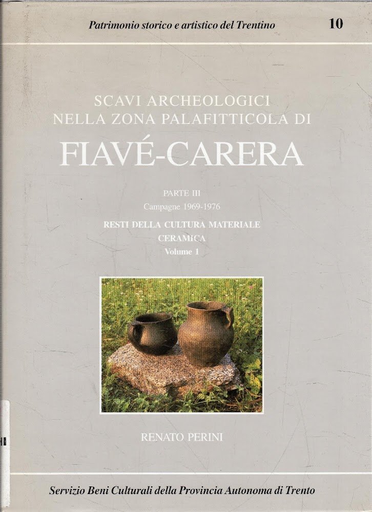 Scavi Archeologici Nella Zona Palafitticola Di Fiave'-Carrera. Parte III Campagne …