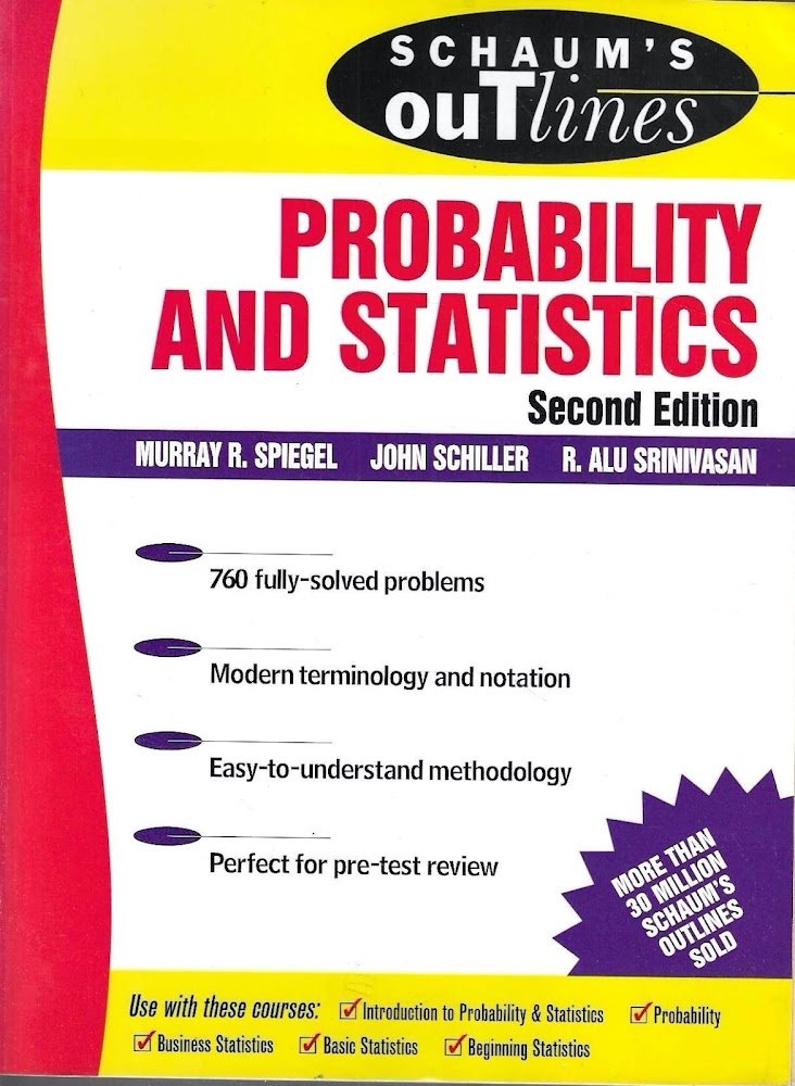 Schaum's Outline of Probability and Statistics | Immagine principale