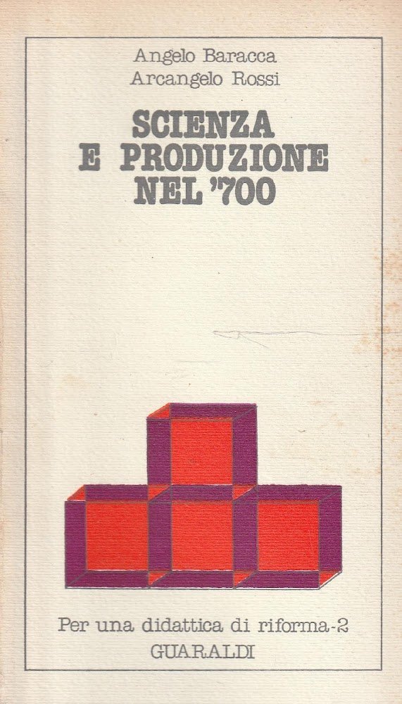 Scienza e produzione nel '700