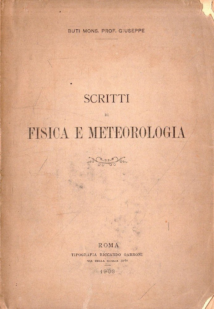 Scritti di Fisica e Meteorologia
