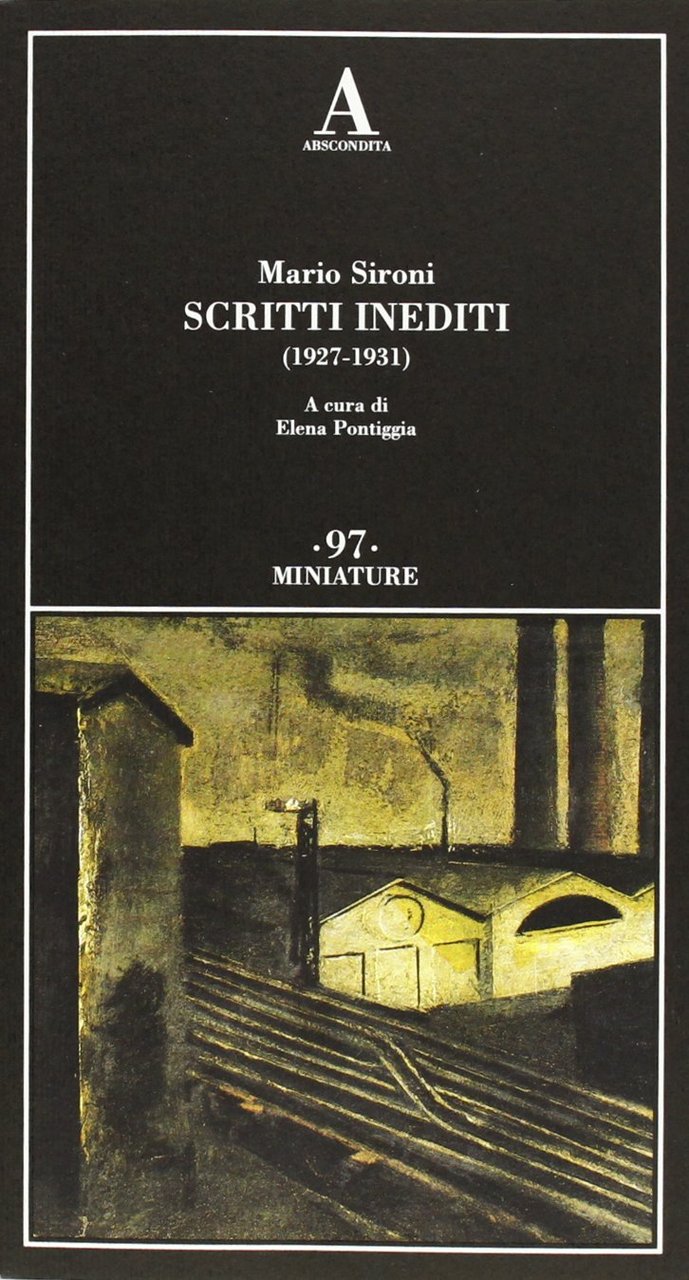 Scritti inediti (1927-1931)