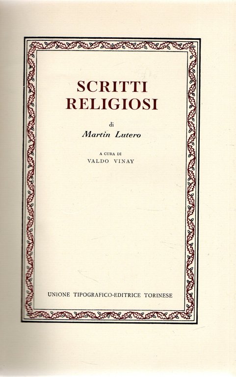 Scritti Religiosi | Immagine Gallery 2